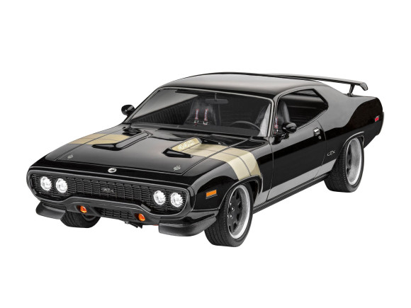 The Fast & Furious Modellbausatz Dominic's 1971 Plymouth GTX