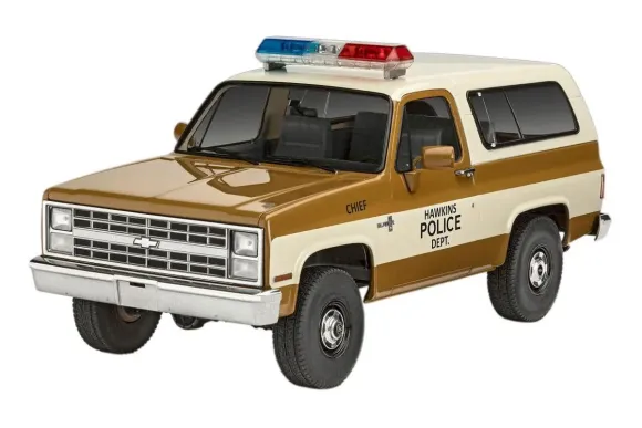 Stranger Things Modellbausatz 1/25 1985 Chevrolet K5 Blazer 19 cm