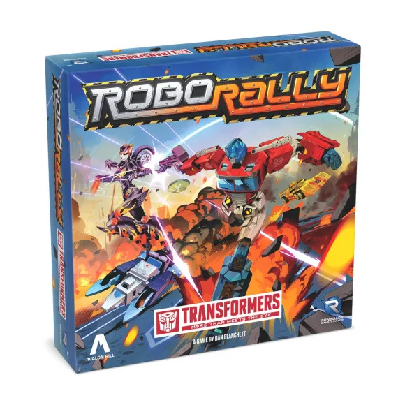Avalon Hill Brettspiel Robo Rally Transformers *Englische Version*