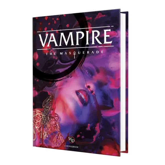 Vampire: Die Maskerade 5. Edition RPG Buch Game Core Rulebook *Englische Version*