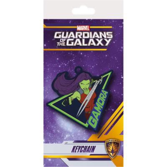 Marvel Gummi-Schlüsselanhänger The Guardians of the Galaxy Gamora 6 cm