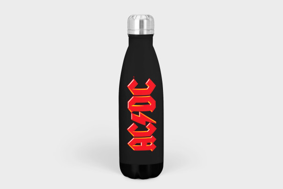 AC/DC Trinkflasche Logo