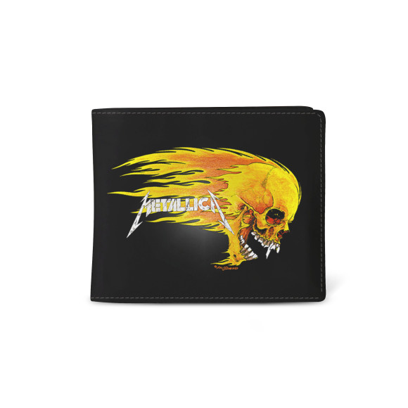 Metallica Geldbeutel Pushead Flame