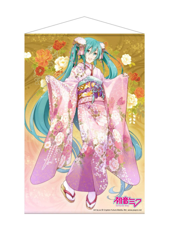Vocaloid Wandrolle Miku Hatsune #5 60 x 90 cm