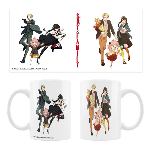 Spy x Family Keramiktasse Shopping & Killing