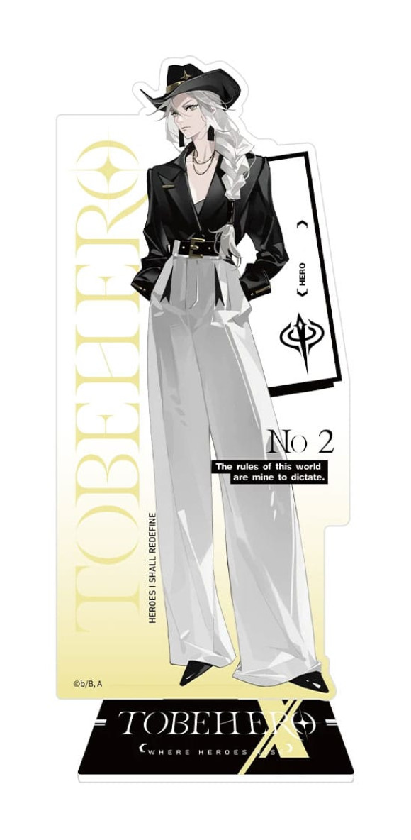 To Be Hero X Acryl-Aufsteller Hero Show Series Queen 17 cm 