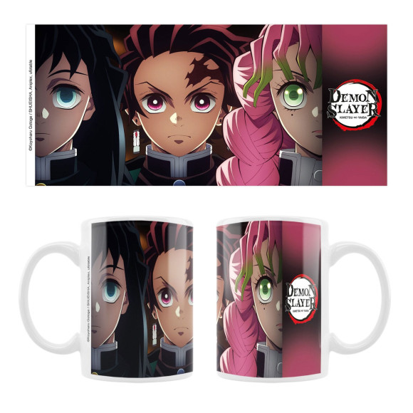 Demon Slayer: Kimetsu no Yaiba Keramiktasse Tanjiro, Mitsuri, Muichiro