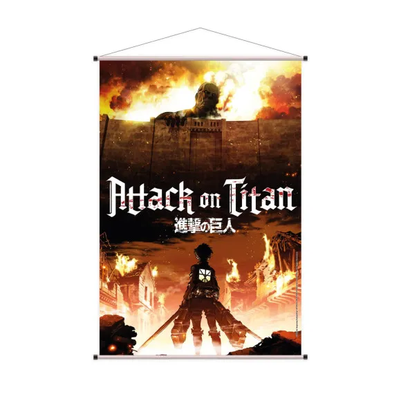 Attack on Titan Wandrolle Colossal Titan 60 x 90 cm