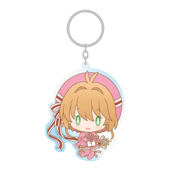 Card Captor Sakura: Clear Card Acryl Schlüsselanhänger Sakura Kinomoto 8 cm     