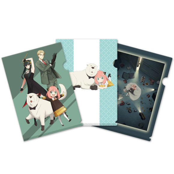 Spy x Family Klarsichthüllen 3er-Set Season 3 