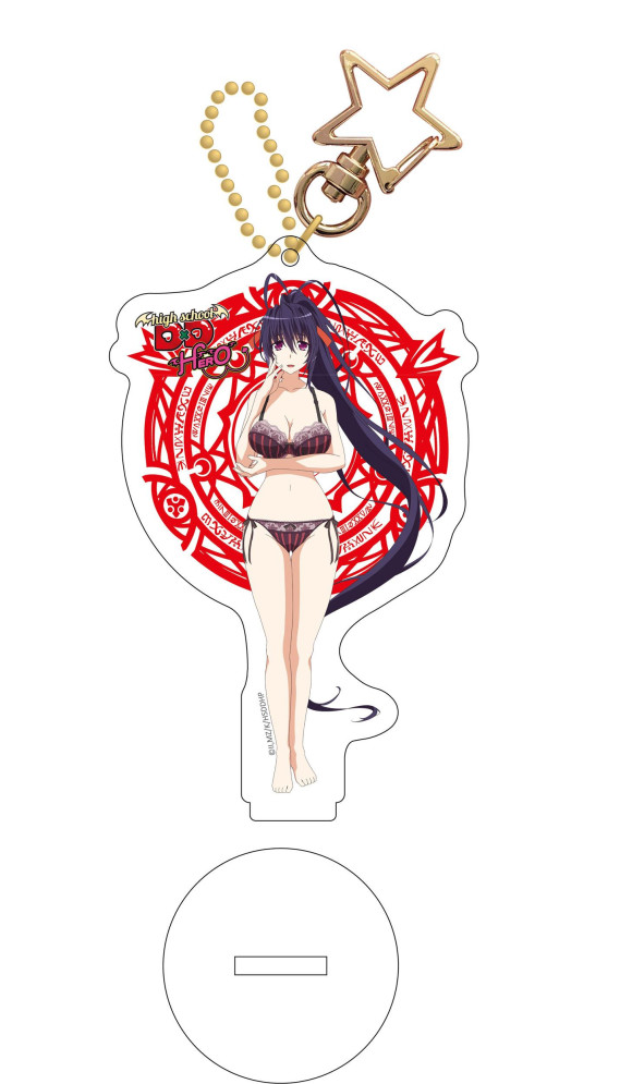 Highschool DXD Hero Acryl Figur mit Schlüsselanhänger Akeno 9 cm