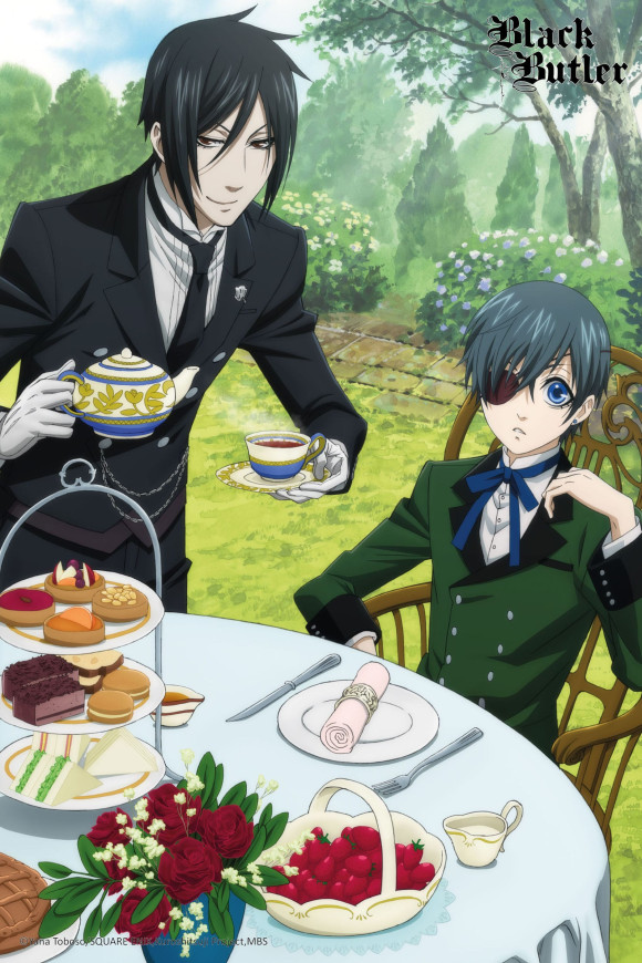 Black Butler Wandrolle Tea Time 60 x 90 cm