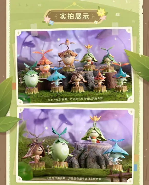 Genshin Impact Blind Box Minifiguren Aranara Series Display (9)        
