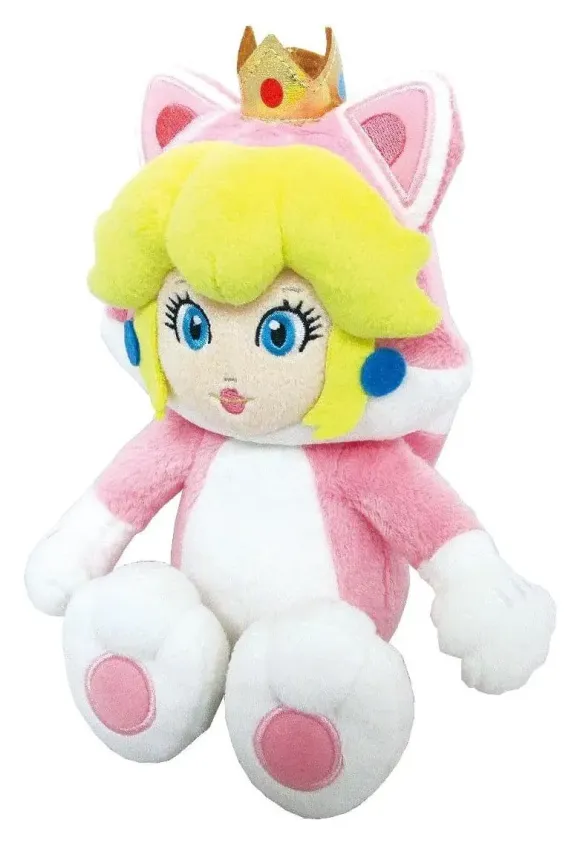 Super Mario Plüschfigur Cat Peach 22 cm