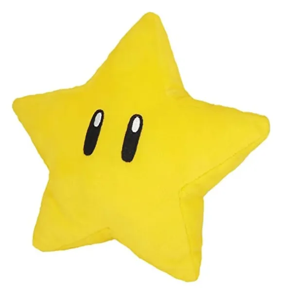 Super Mario Plüschfigur Super Stern 18 cm