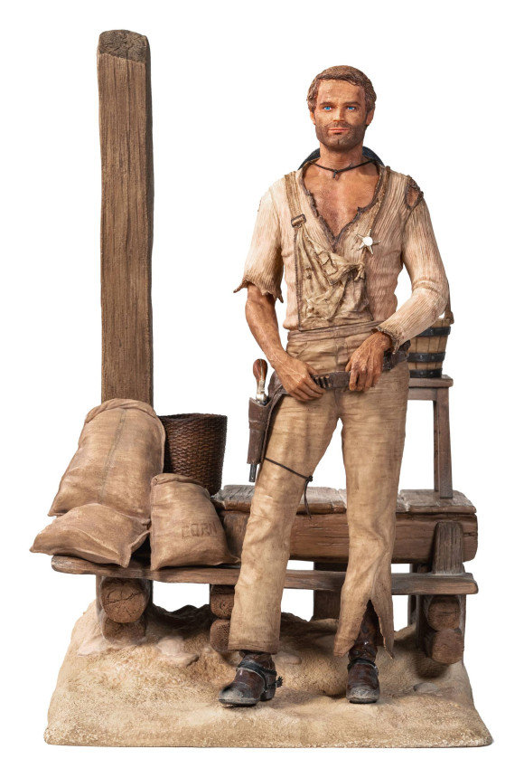Terence Hill 1970 Statue 36 cm