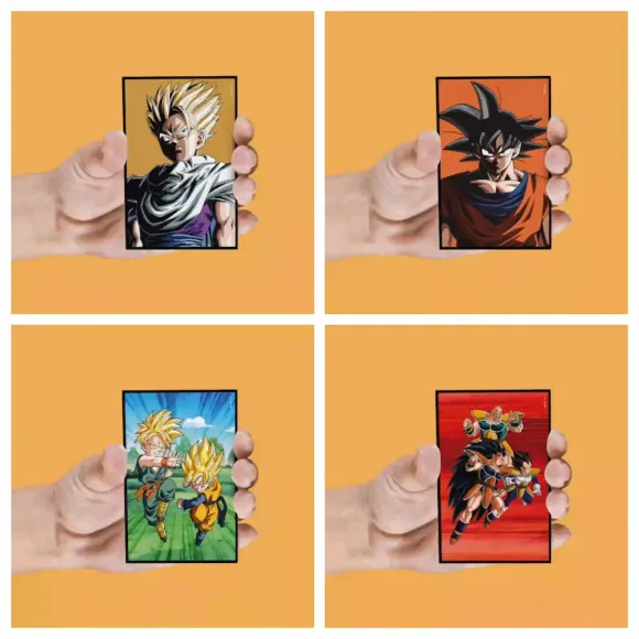 Dragon Ball Z Magnetset 4-teilig 