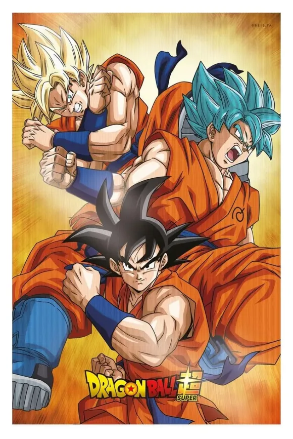 Dragon Ball Super 3D Poster Champa Goku 38 x 58 cm 