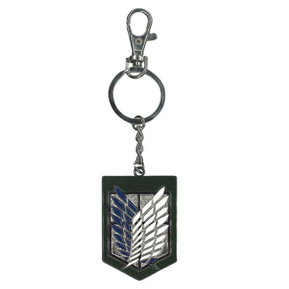 Attack on Titan Metall-Schlüsselanhänger Logo 7 cm 