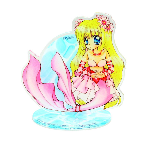 Mermaid Melody: Pichi Pichi Pitch Acryl Figur Luchia Nanami with Flowers 21 cm