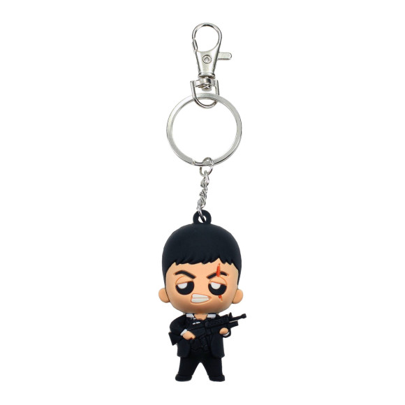 Scarface Gummi-Schlüsselanhänger Tony Montana 6 cm