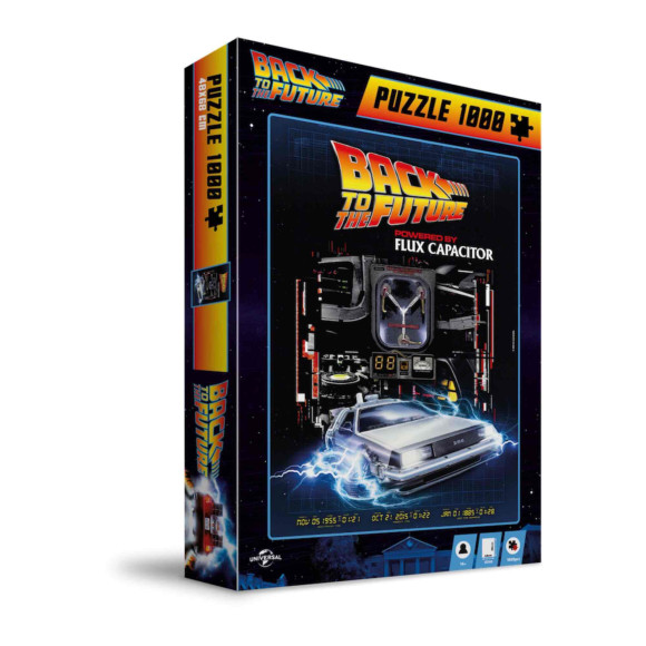 Zurück in die Zukunft Puzzle Powered by Flux Capacitor
