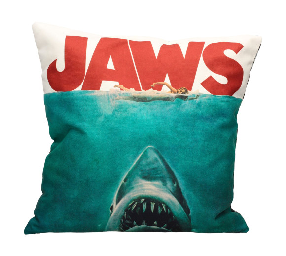 Jaws Kissen Poster Collage 45 cm