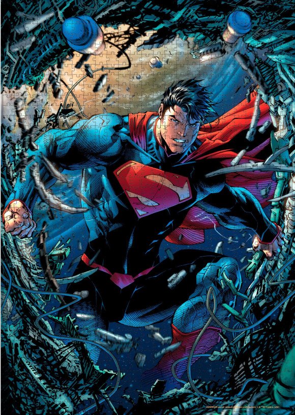 DC Comics Puzzle Superman Chatarra