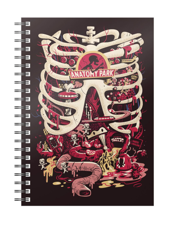 Rick & Morty Notizbuch Anatomy Park