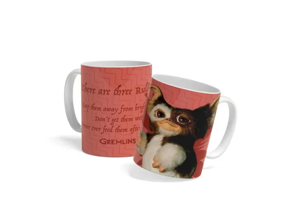 Gremlins Tasse There Are Three Rules