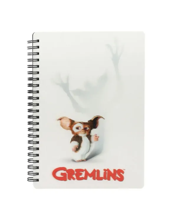 Gremlins Notizbuch mit 3D-Effekt Gremlins White