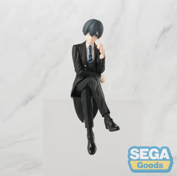 Black Butler: Boarding School Arc PM Perching PVC Statue Ciel Phantomhive 14 cm   