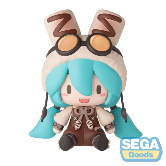 Character Vocal Series 01: Hatsune Miku Fuwa Petit Chibi Figur Hatsune Miku Marshmallow Hot Cocoa 10 cm         