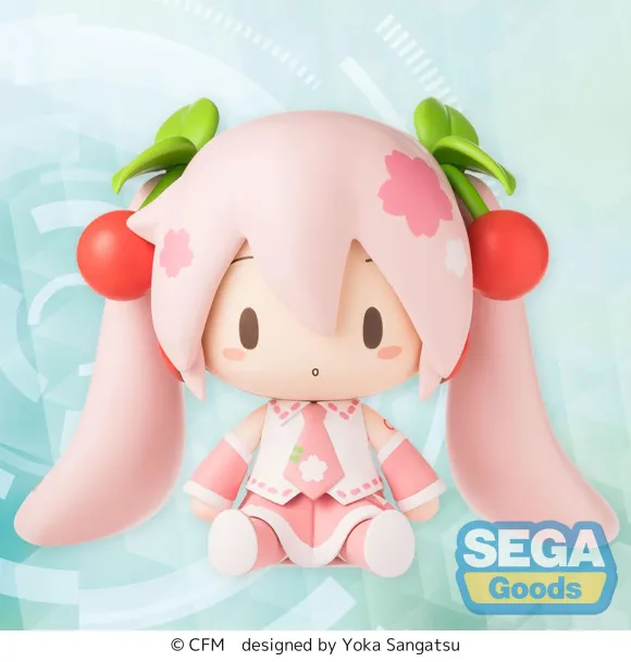 Character Vocal Series 01: Hatsune Miku Fuwa Petit Chibi Figur Sakura Miku 8 cm 