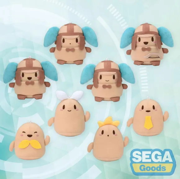 Piapro Characters Hatsune Miku Series fuwa petit Plüsch-Schlüsselanhänger Haniwa 10 cm Blind Box Sortiment (8)     