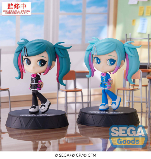 Hatsune Miku: Colorful Stage! Tip'n'Pop PM PVC Statue Hatsune Miku in the Classroom SEKAI 13 cm