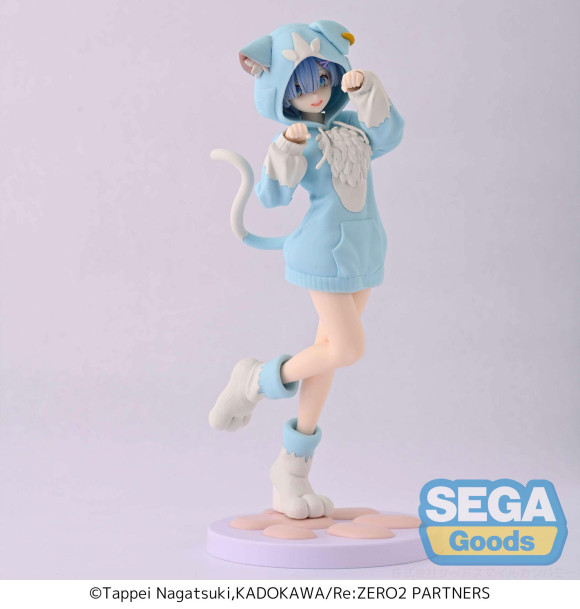 Re:Zero Starting Life in Another World Luminasta PVC Statue Rem Mofumofu Pack 21 cm
