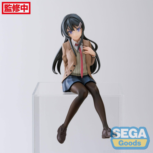 Rascal Does Not Dream of a Knapsack Kid PM Perching PVC Statue Mai Sakurajima 14 cm