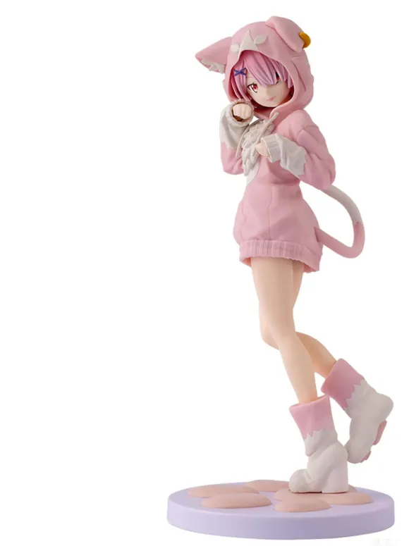 Re:Zero Starting Life in Another World XStellar PVC Statue Ram Mofumofu Pack 22 cm            