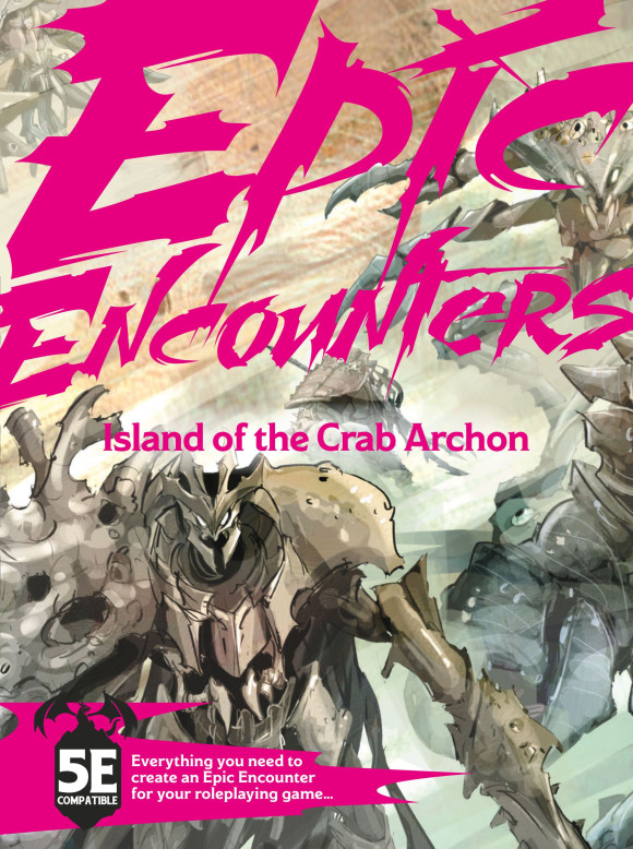 Epic Encounters RPG Brettspiel Island of the Crab Archon *Englische Version*