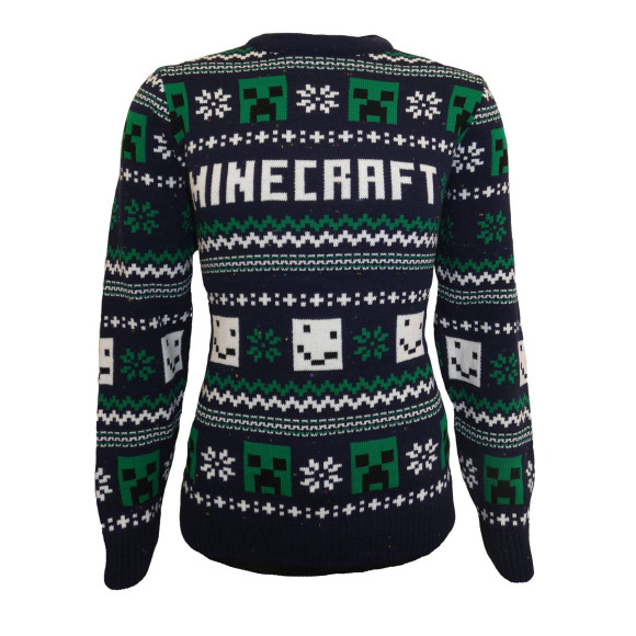 Minecraft Sweatshirt Christmas Jumper Pattern Größe XL