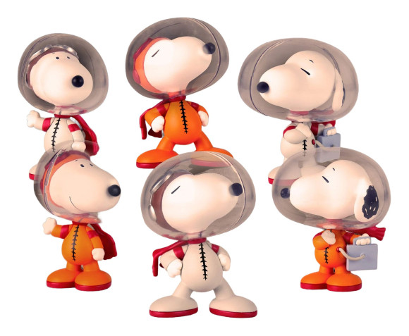 Peanuts Figuren Worlds Beyond Snoopy Kapsel Display (6)     