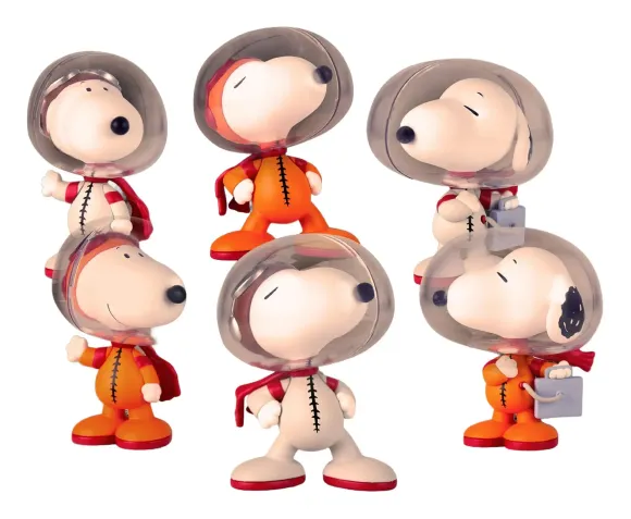 Peanuts Figuren Worlds Beyond Snoopy Kapsel Display (6)     