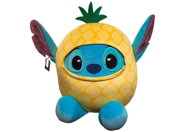 Lilo & Stitch Food Popz Plüschfigur  Stitch Ananas 25 cm                    