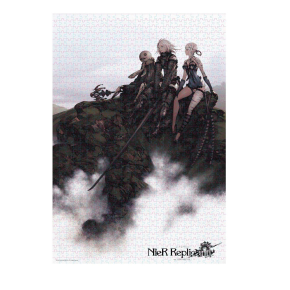 NieR Replicant ver.1.22474487139 Puzzle Nier, Kainé & Emil (1000 Teile)