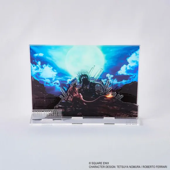 Final Fantasy VII Rebirth Acryl Diorama Red XIII Key Art    