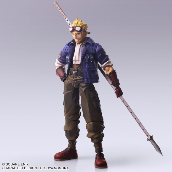 Final Fantasy VII Bring Arts Actionfigur Cid Highwind 15 cm