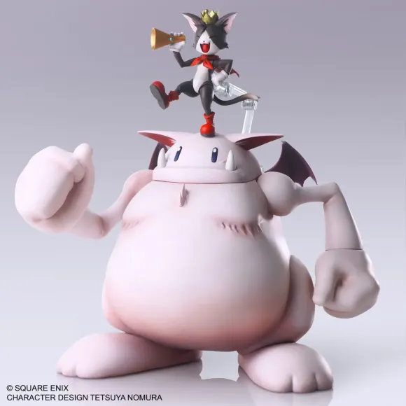 Final Fantasy VII Bring Arts Actionfiguren Set Cait Sith & Fat Moogle