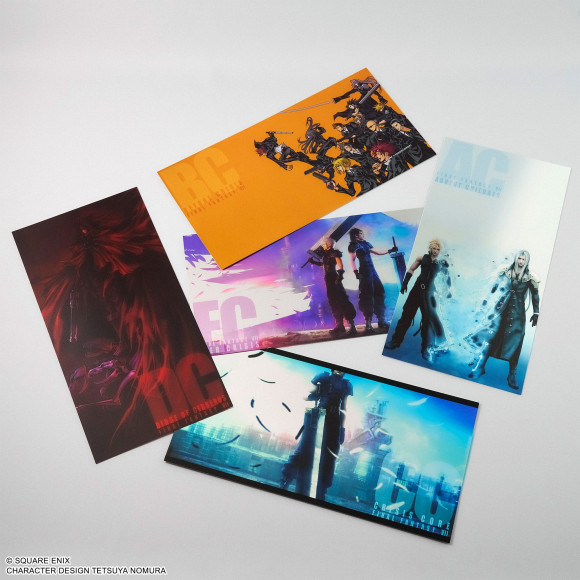 Final Fantasy VII Series Postkarten Set Metallic Large (5)