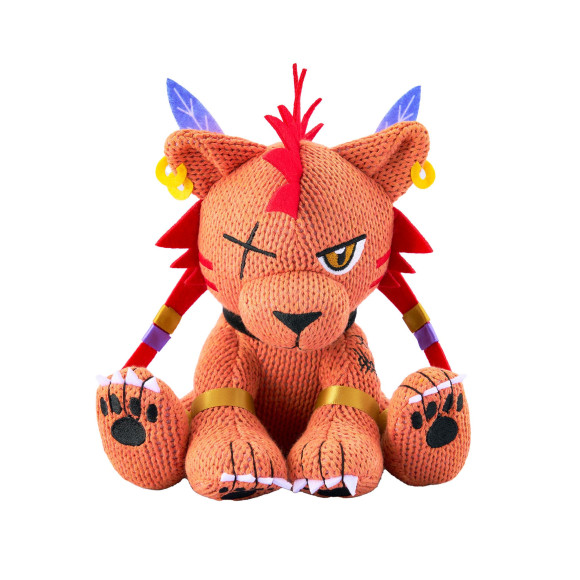 Final Fantasy VII Remake Strick-Plüschfigur Red XIII 20 cm